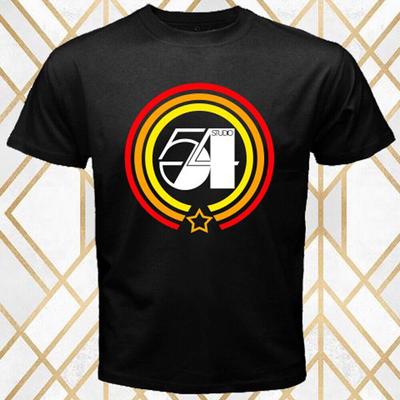 Tricou unisex negru Studio 54 Music Production House