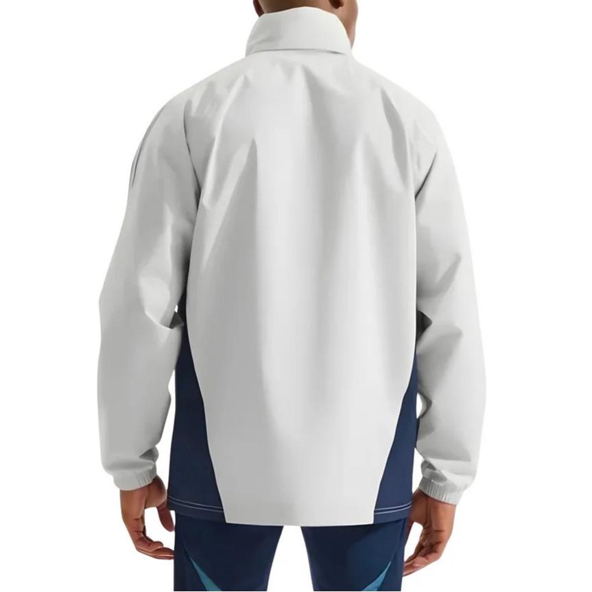 adidas Arsenal 25/26 Woven Breathable Waterproof Training Striped Long Sleeve Football Shirt Men Tops JJ1822