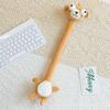 White Color Long Neck Animal Plush Pendant Cute Style Cartoon Plush Pendant  Gift For Girls