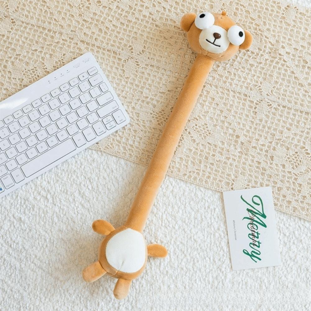 White Color Long Neck Animal Plush Pendant Cute Style Cartoon Plush Pendant Gift For Girls