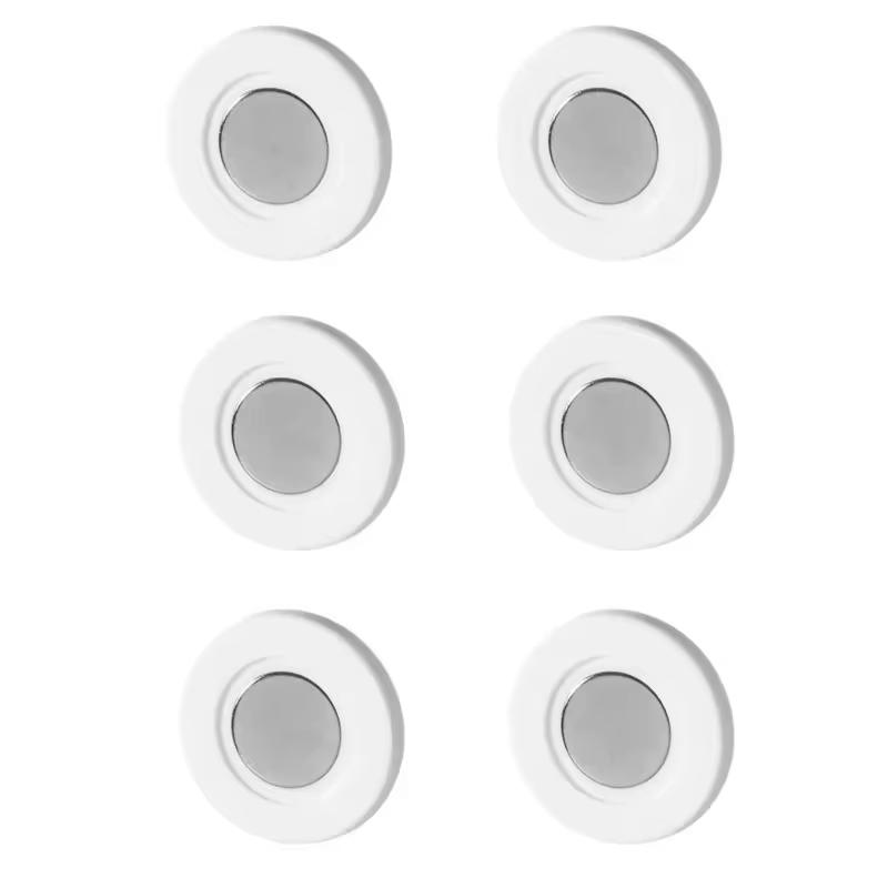 No Punch Magnetic Remote Control Holder Self Adhesive Wall Mount TV Aircon Remote Storage Organizer for Home Office