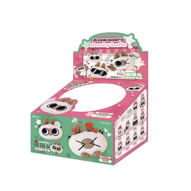 

Original The Legend of LUOXIAOHEI Luo Xiaohei Cat Head Series Blind Box Anime Character Doll Collection Toys Gifts