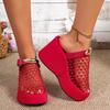 Women Comfortable Sandals Casual Rome Anti-slip Retro Shoes Women Thick Bottom Open Toe Sandals Beach Summer Zapatos De Mujer