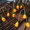 LED Pineapple String Lights, Party, Birthday, Bedroom, Yard Decoration Lights, Outdoor Hawaii Gift Decoration Lights (Battery Powered)