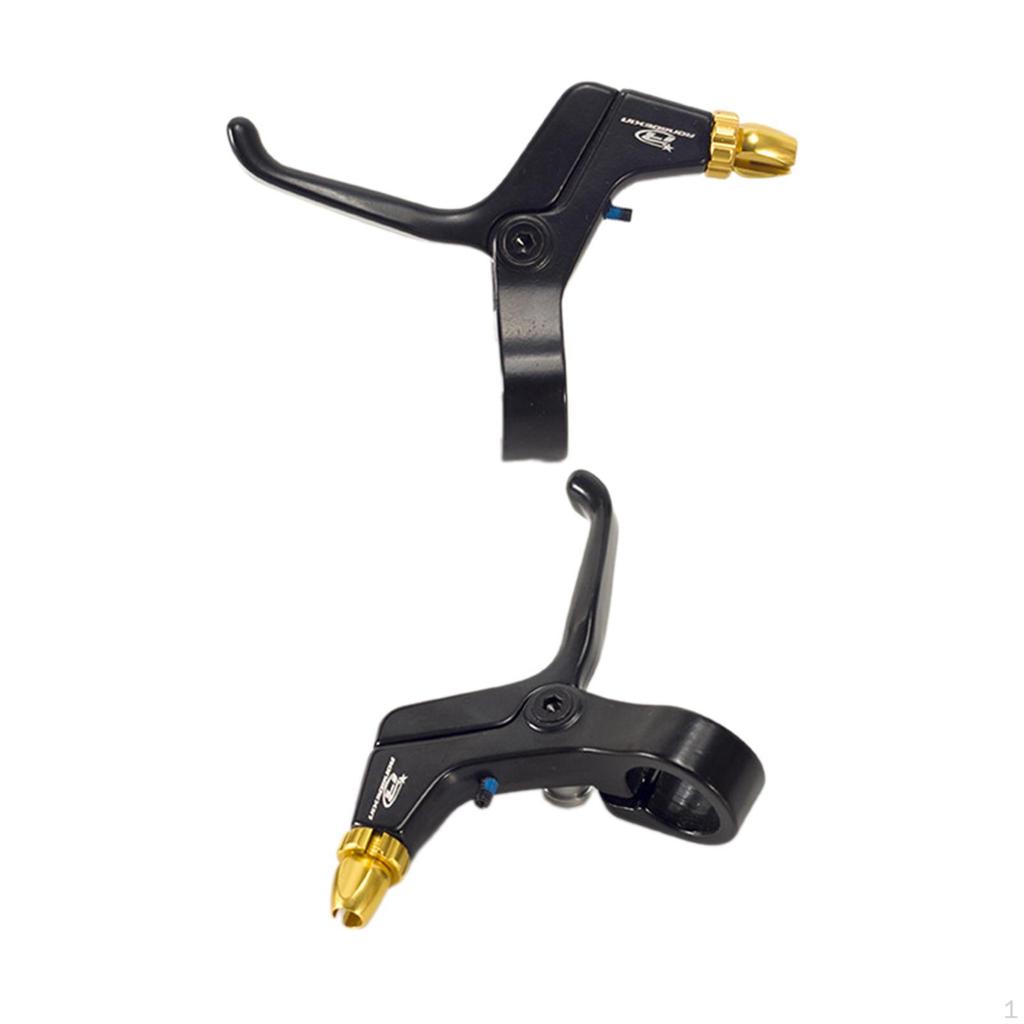 1 para dźwigni hamulca rowerowego, Uniwersalna aluminiowa dźwignia na kierownicę dla roweru dziecięcego, 2,2 cm