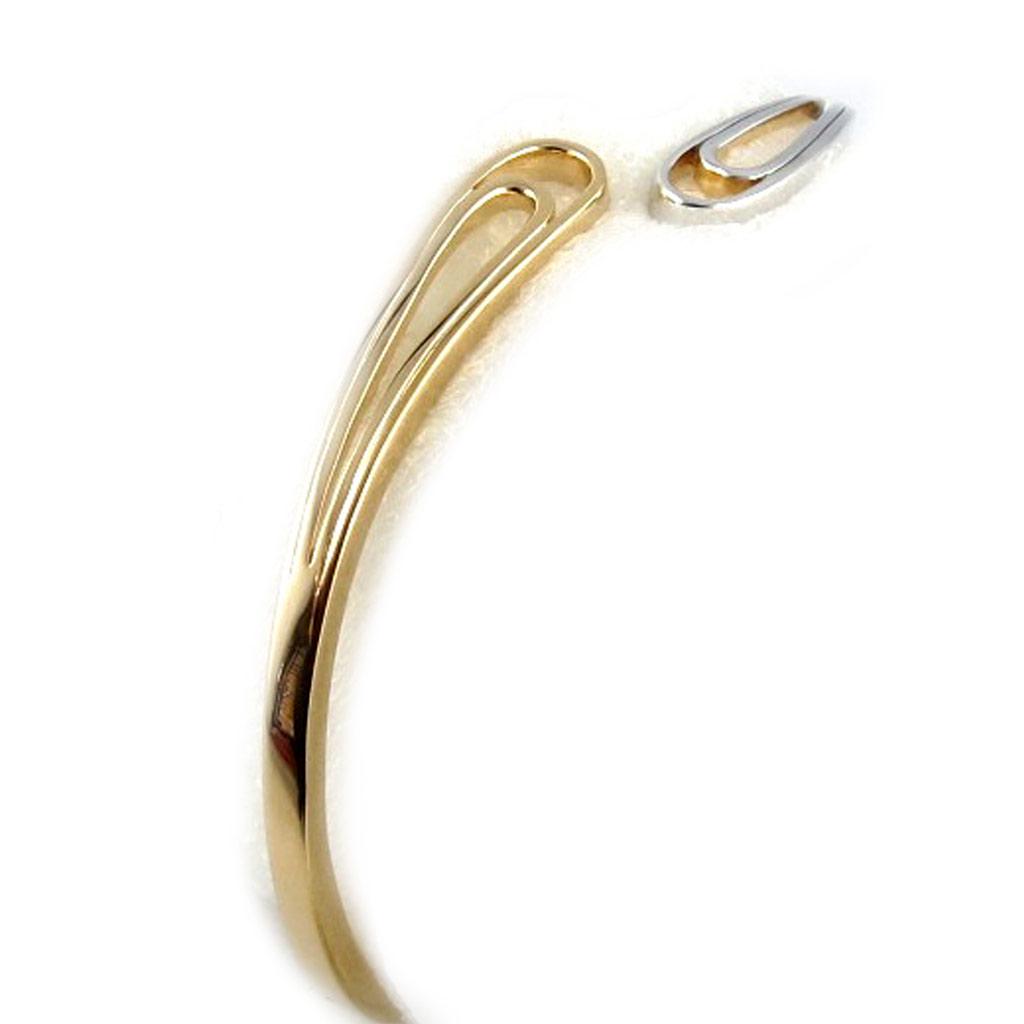 Altesse [L0140] - Dvoubarevný pozlacený náramek 'Câlin'