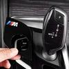 YGIE8 Car Interior Accessories Gear Shift Panel Dustproof Cap Cover Auto Decoration Stickers For BMW 5 6 Series G30 G32 6 GT G80 G06 M