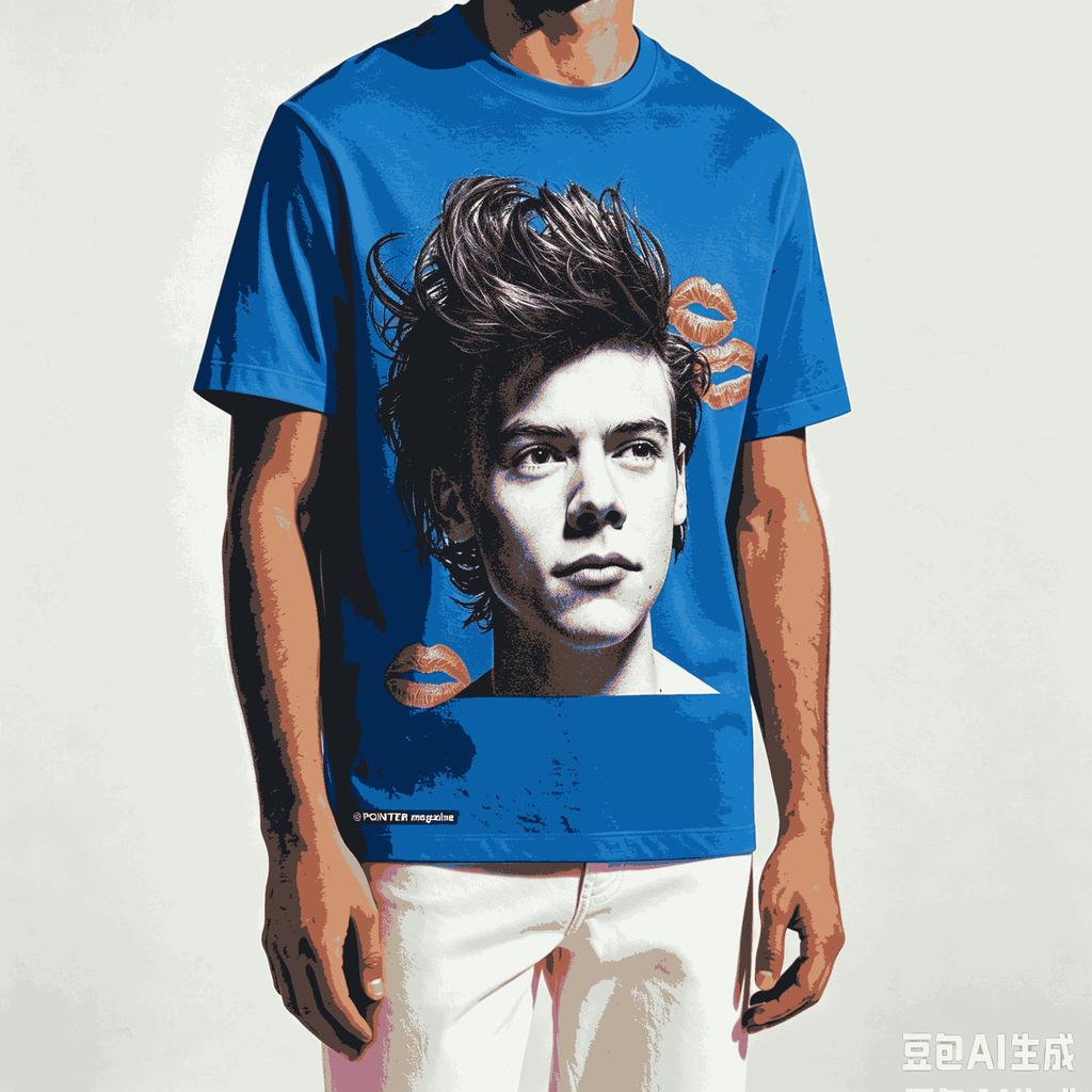 Harry Styles Für Fan Geschenk T-Shirt Unisex Unisex Harajuku Oversized Unisex Kurzarm Streetwear Hohe Qualität Paare Klassisch Weich