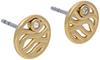 Skagen Women's GLITZ WAVE Gold-Tone Stainless Steel Stud Earrings, SKJ1761710