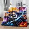 Cartoon Sword Art Online bedruckte Decken Picknickdecke Warme Flanelldecken Heim-Bettwäsche Decken für Betten Geburtstagsgeschenk