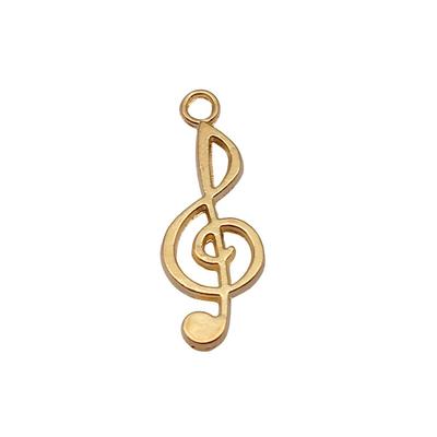 Charms Musical Note Pendants Wedding Jewelry Findings QC086