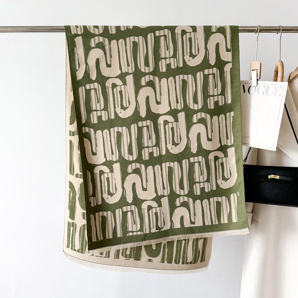 Winter Warm Scarf Cashmere Wraps Women  Luxury Design Pashmina Thick Shawl Blanket Bufanda Foulard Travel Poncho Stoles