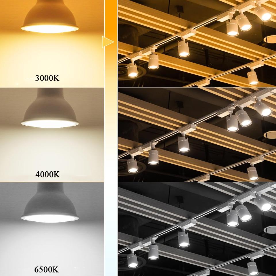 1/4/6/10pcs LED Spotlight GU10 AC220V High Lumen 3000K/4000K/6000K LED Light Lamp LED energy saving For Home Decoration Replace