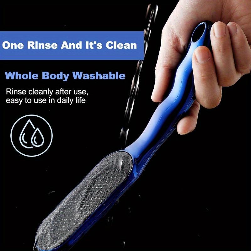 

Hard Skin Remover Nano-Glass Foot File Nano Glass Foot File with Non-Slip Ergonomic Handle Professional Foot Care Tools синий