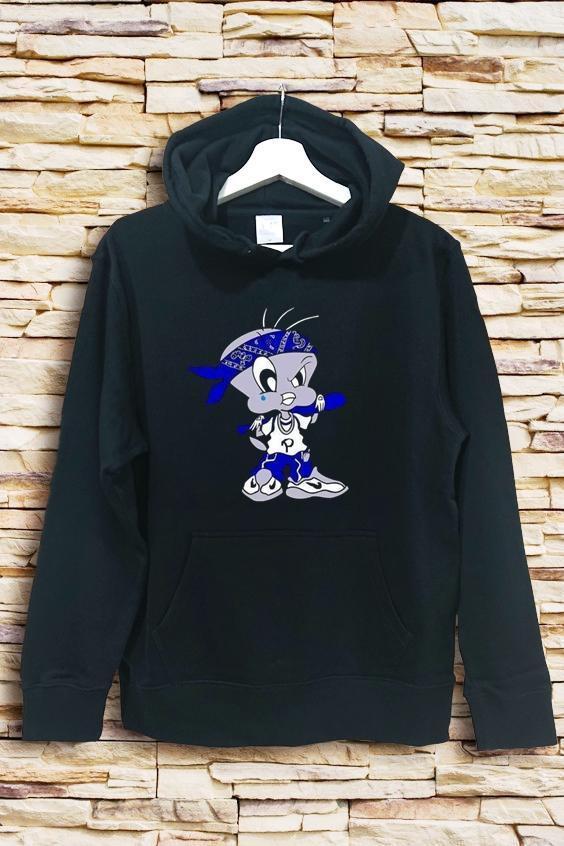

[USED] Free shipping! BAD Tweety Bandana Hoodie. Popular! Rare. Size XL.