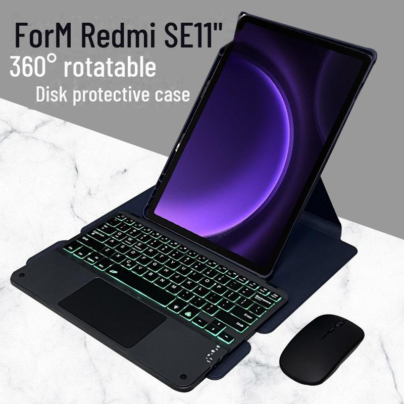 "Huawei MatePad 11.5" Bluetooth Keyboard Rotating Protective Cover, 360° Horizontal & Vertical Compatibility"