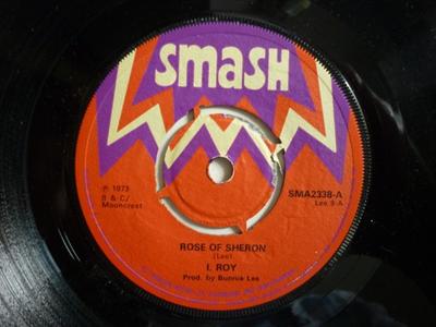 7inch Record IROY  Rose Of Sheron SMA2338 Smash 1973 UK Reggae Ska  Dub Used