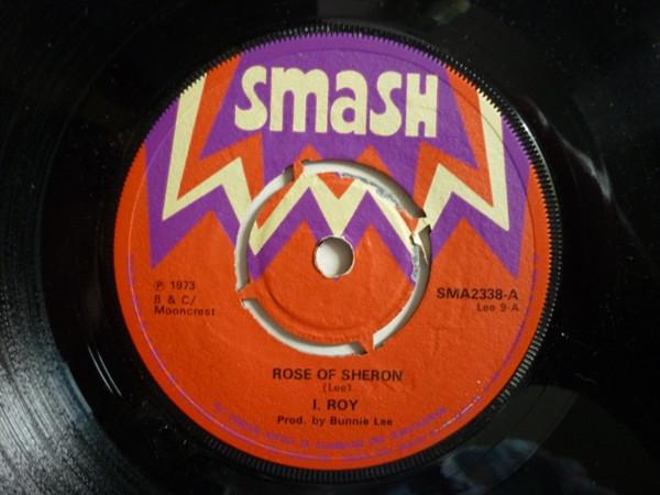 

7inch Record IROY Rose Of Sheron SMA2338 Smash 1973 UK Reggae Ska Dub Used