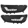 Luz de circulación diurna LED DRL en forma de L Compatible con Mercedes Benz Clase E W212 E180 E200 E260 E320 E400 2009 2010
