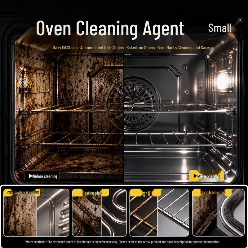 Kitchen Steam Oven & Microwave Cleaner - Degreaser for Oil & Dirt Stains