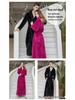 Women's and Men's Thick Flannel Morning Robe for Autumn/Winter Home Wear