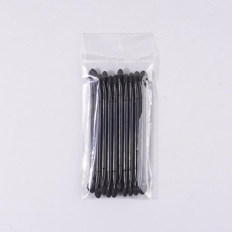 50/10PCS Professional Sponge Stick Eyeshadow applicator Makeup Brush Double head Eyeshadow Brush Mini Portable Sponge nail brush