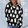 Women's Hoodies Sweatshirts Clothes Teen Girl Casual Sweater Pullover With Pockets Halloween