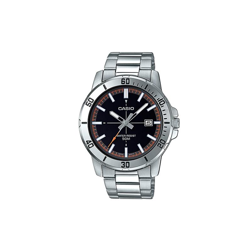 

Casio STANDARD Series Swordfish Water Ghost Heart of the Ocean Versatile Classic Pointer Date Display Waterproof Quartz Movement MTP-VD01D-1E2V чёрный