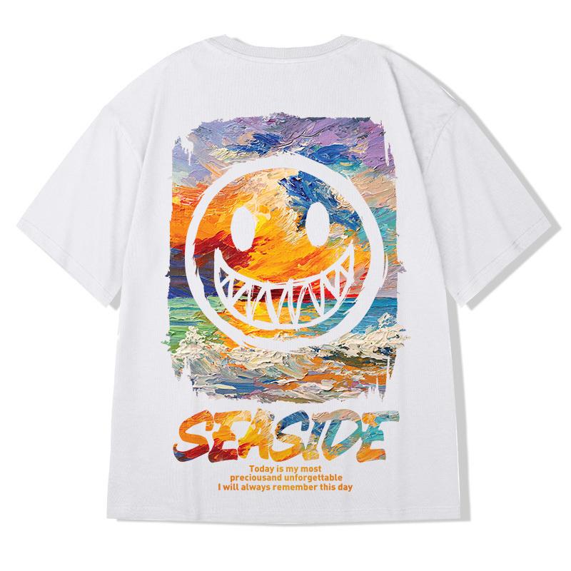 Zazomde Unisex Streetwear Chinese Character Tshirt Graphic Tshirt Cotton 2023 Harajuku T Shirt Summer Hip Hop Tops Tees Unisex