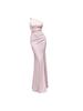 2026 Elegant Strapless Slit Evening Gown – Slimming Bodycon, Hip-Hugging, Floor-Length Dress