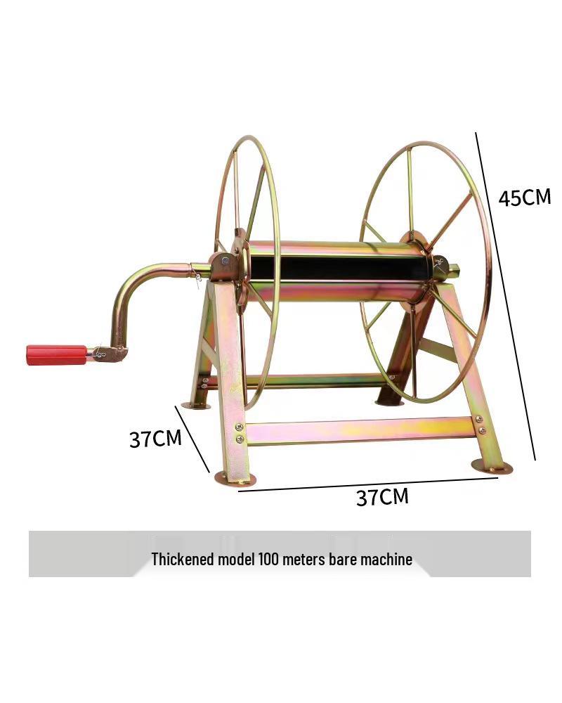 

High-Pressure Agricultural Spraying and Hose Coiling Machine with Storage Rack