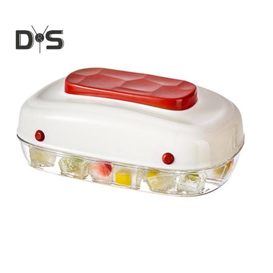 

Форма для льда с крышкой Пресс-релиз Форма для кубиков льда для морозильника Устойчивые к запахам и пятнам Гибкие лотки для льда для напитков Кофейных коктейлей Фруктового мороженого красный