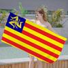 S-Sicilian Flag Fashion Microfiber Blanket Quick Drying Beach Towels Oversized Printing Super Absorbent Pool Towel Blanket