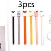 3pcs/lot Cute Pens Cartoon Animal Gel Ink 0.5mm Ballpoint Pen Cat Dog Stationery Office School Supplies  Gel