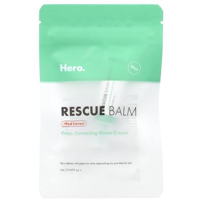 Rescue Balm + Red Correct, Mini, 0.169 Fl Oz (5 Ml)