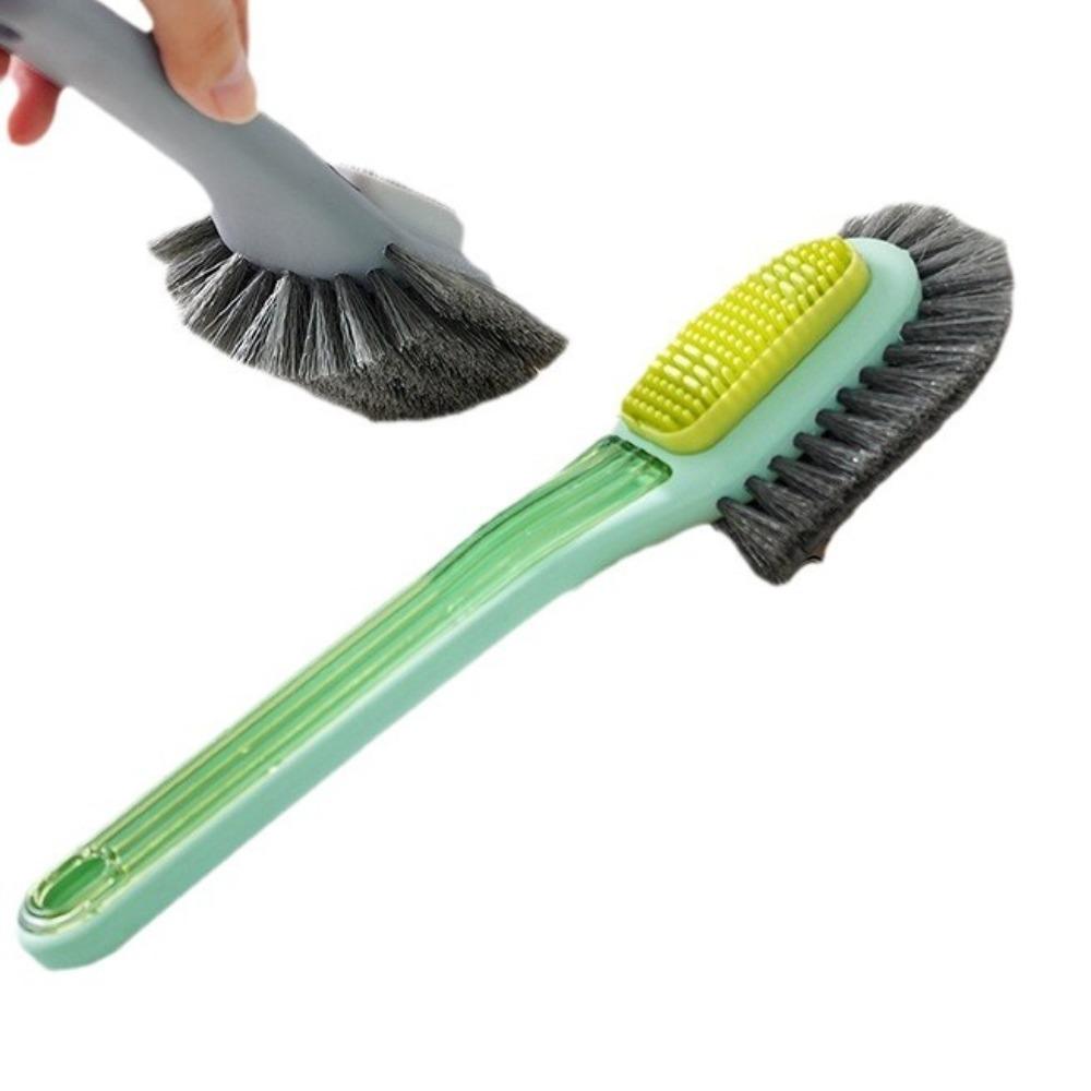 Long Handle Cleaning Brush Light Luxury Circular Washing Clothes Brush  Kitchens