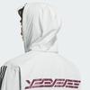 Adidas Originals X Yeseyesee Collaboration Striped Hooded Long Sleeve Jacket Men Jacket Black Crystal JN5816