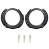 2PCS 7" Headlight Mount Bracket Ring Bucket Base For Jeep Wrangler JK 2007-2018