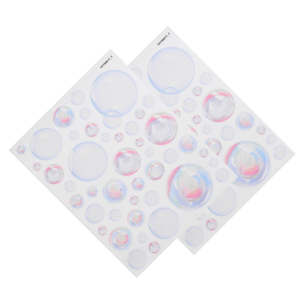 Colorful Bubbles Ocean Theme Wall Stickers Home Decor Bathroom Decals Bedroom Living Room Nursery Removable Self Adhesive Wall