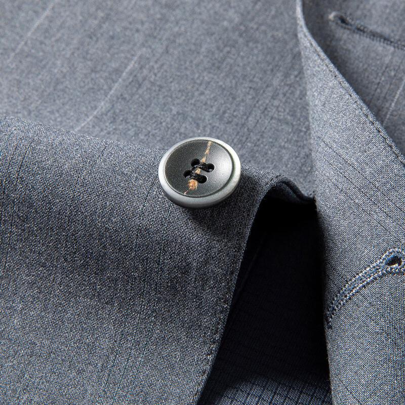 MONTAGUT Men's Business Casual Dark Pattern Suit Jacket