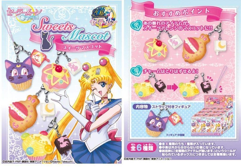 Sailor Moon Crystal Sweets Mascot BOX