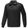 Men's Long-Sleeve Polo Sweatshirt