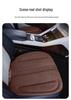 Universal Breathable Lambskin Suede Car Seat Cushion for All Seasons