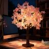 LED Cherry Blossom Tree Lamp - Christmas and Festival Decoration, Desk Lamp for Bedroom Atmosphere, Luminous Flower Ornament.