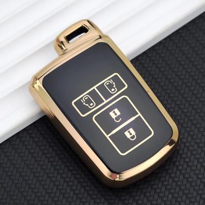 Tpu Car Key Cover Case Bag Holder Shell For Toyota Camry Rav4 Avalon Auris 2 3 4 Buttons Smart Keyless Holder Protector