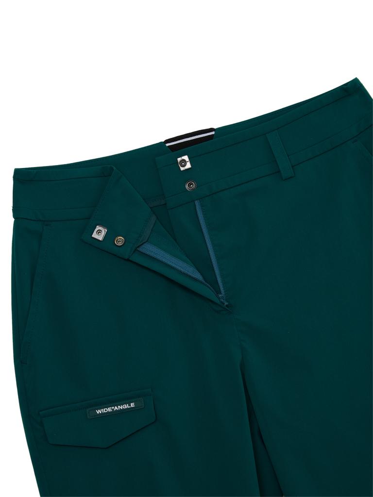 Wide Angle Co High Stretch Tapered Pants L_Dark Green