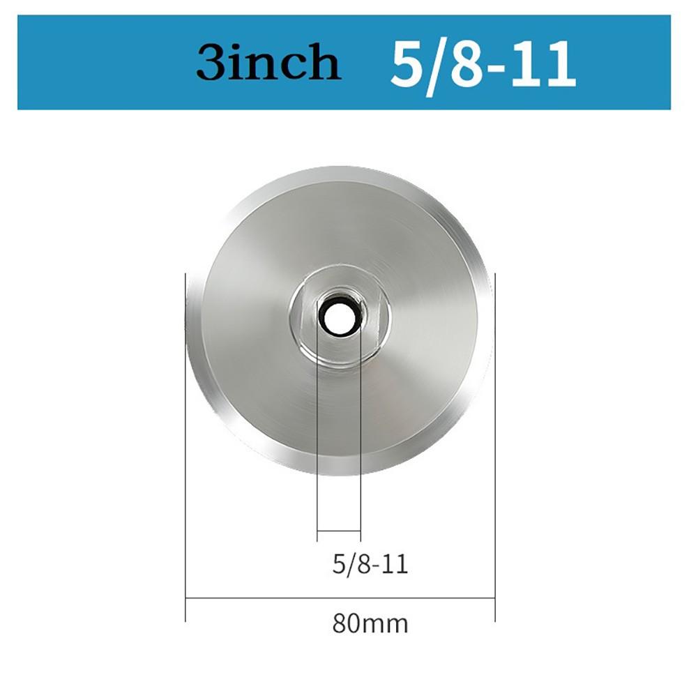Thickness 8mm Polishing Pad 80/100mm Silver 80/100mm