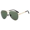 2023 Pilot Style Nylon Polarized Sunglasses (Model 7101) - Screwless, Weldless Design