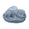 Angel Dog Figure for Garden Decor and Home Use