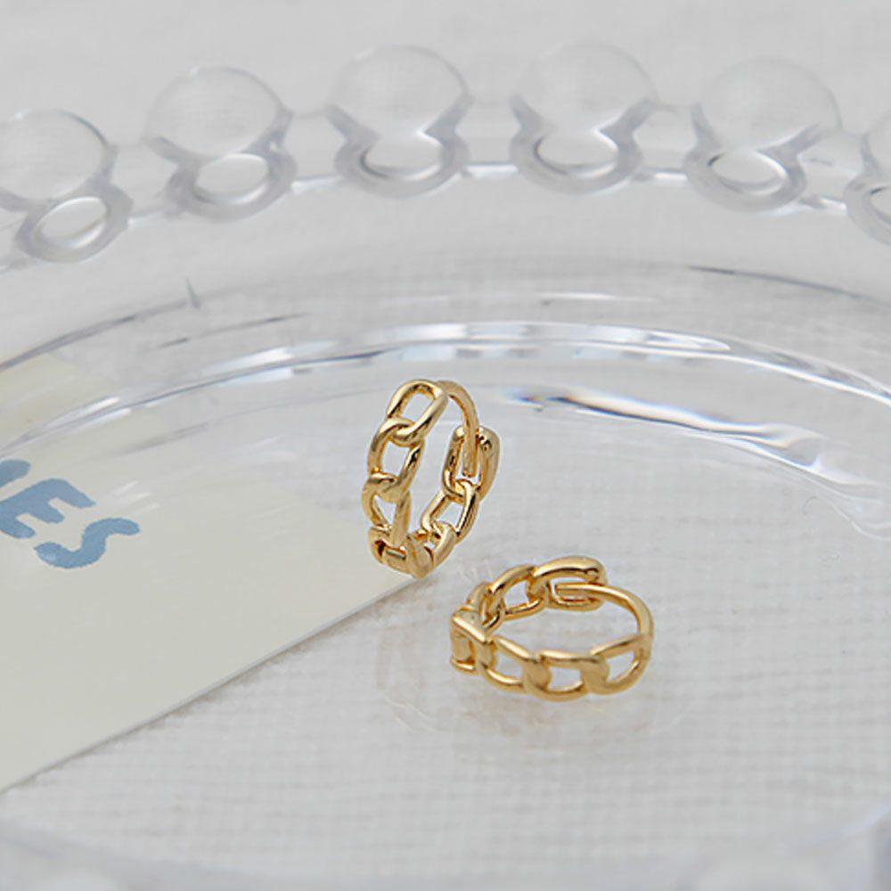 [Merry-Grin] 14K Gold-Filled Chic Chain Earrings (Choose 1 of 2)